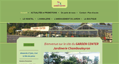 Desktop Screenshot of gardencenter.fr